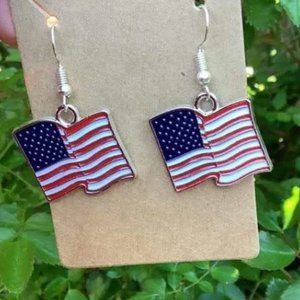 Flag Earrings